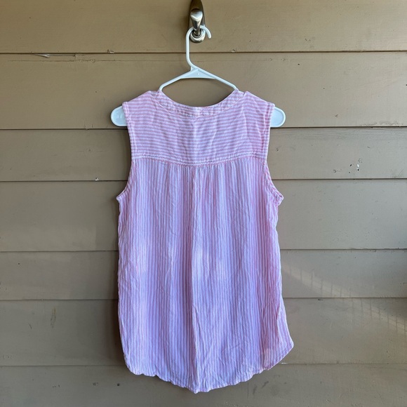 BeachLunchLounge Striped Tank Top - Size L - Summer Preppy Casual - Picture 5 of 5